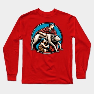 The Founding of Rome Long Sleeve T-Shirt